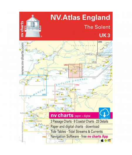 NV Charts Atlas UK The Solent UK3