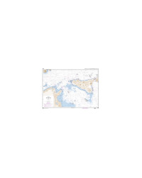 SHOM 7397 carte à plat Rade de Brest - Anse du Fret-Anse