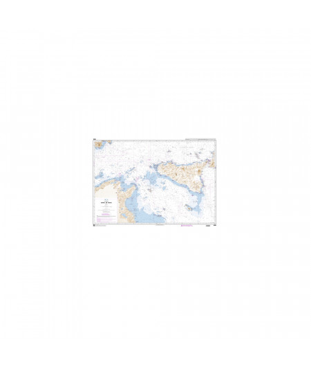 SHOM 7397 carte à plat Rade de Brest - Anse du Fret-Anse