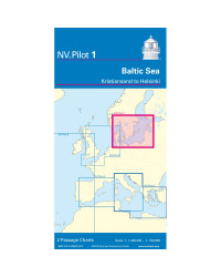 NV CHARTS Pilot 1 Carte marine Hauturière mer baltique