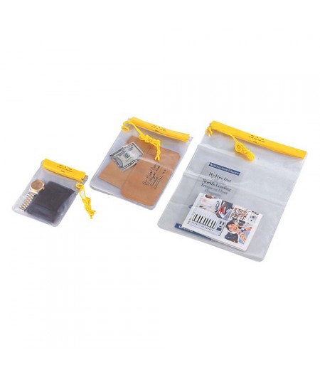 Pochette porte-documents et objets -  étanche - PVC transparent - 267 x 343 mm