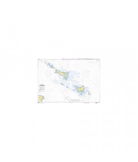 SHOM 7143 à plat abords des îles de houat et de Hoëdic