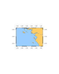SHOM à plat 7068 De la presqu'ile de Quiberon au sables d'Ol