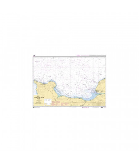 SHOM à plat Du Cap De La Hague A Fecamp - Baie de Seine