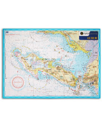 NAVICARTE Carte plastifiée Ile de Ré
