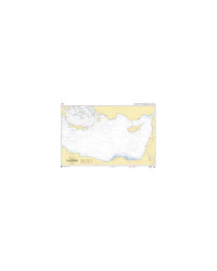 SHOM 7306 à plat De Ra's at Tin à Iskenderun et à Bur Sàid