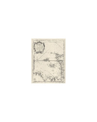SHOM 0070-WN Carte ancienne des Isles de Jersey Grenesey et