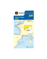 NAVICARTE Carte n°509 Valras - Sète