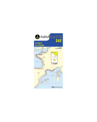 NAVICARTE Carte n°545 Lorient-La Trinité-Belle Ile-Houat