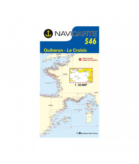 NAVICARTE Carte n°546 Quiberon - Le Croisic