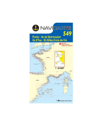 NAVICARTE Carte n°549 Pornic-St Gilles Croix de vie
