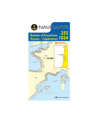 NAVICARTE Carte n°1024 Port Bloc-Cap Breton-Les Landes