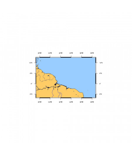 SHOM 6814 à plat NE Amerique du Sud