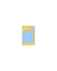 SHOM L7014 Des îles Baléares à la Corse et à la Sardaigne