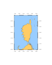 SHOM L7025 Ile de Corse