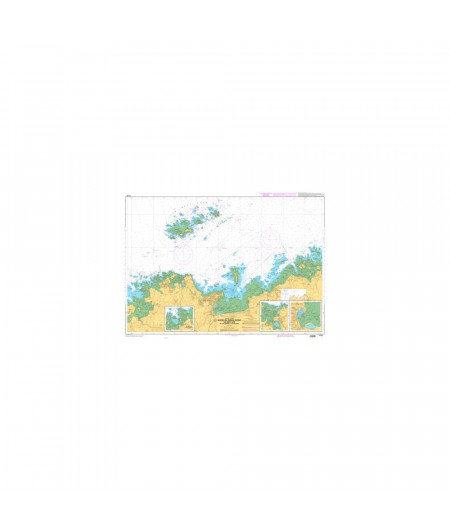 SHOM L7125 abords de Perros-Guirec-Les Sept Iles-Ile Grande