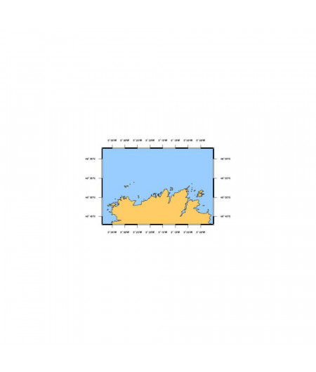 SHOM L7152 de l'Ile Grande à l'Ile de Bréhat
