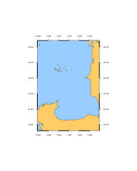 SHOM L7156 Pte du Grouin à Agon Mont-St-Michel-Iles Chausey