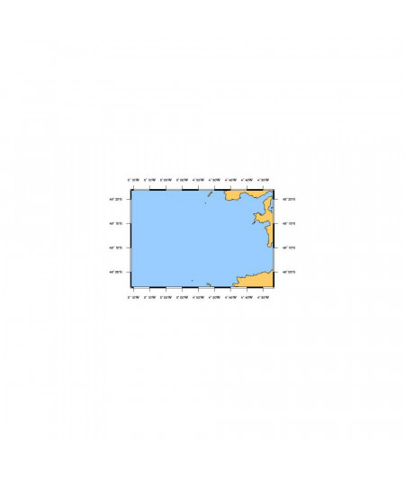 SHOM L7172 de la Pointe de Saint-Mathieu à la Chaussée de Se