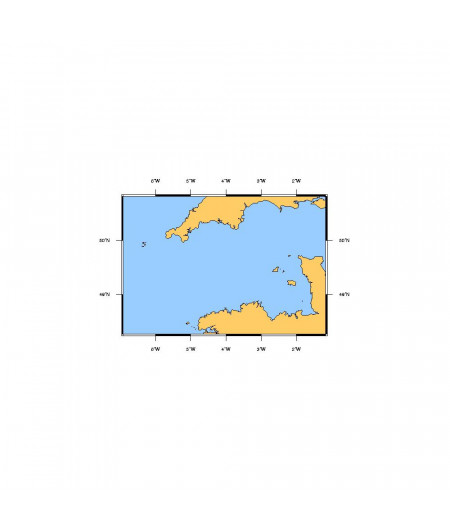 SHOM L7311 Manche Ouest Iles Scilly et Ouessant aux Casquets