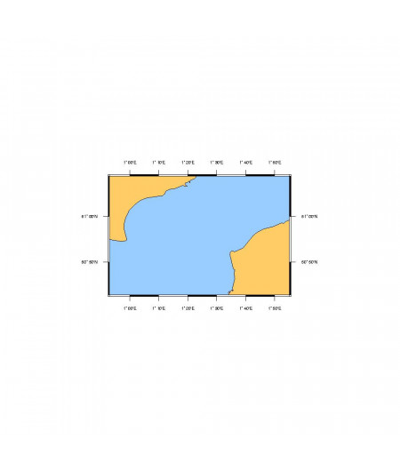 SHOM L7323 Boulogne/Mer à Calais et Dover à Dungeness