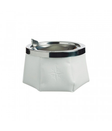 MARINE BUSINESS Cendrier blanc avec couvercle