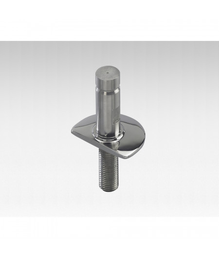 GOIOT Embase mâle ø 21,9 chandelier inox