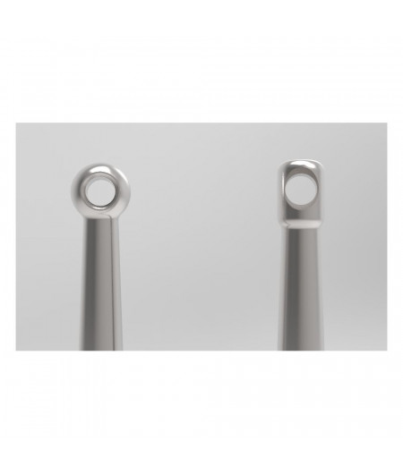 GOIOT Chandelier inox 450mm ø 25mm avec perçage