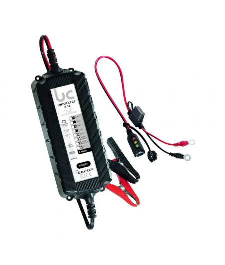 UNITECK Chargeur de batterie intelligent 6-12V - 4A