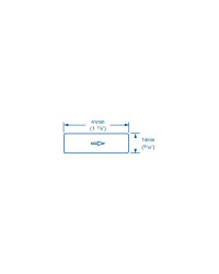 WHALE Valve anti-retour plastique