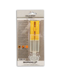SOROMAP Seringue colle époxy 24mL