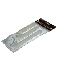 FASTERTOOLS Collier rilsan 3 longeurs-blanc Blister 60