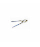 Compas laiton pointes sèches inox lyre 20cm