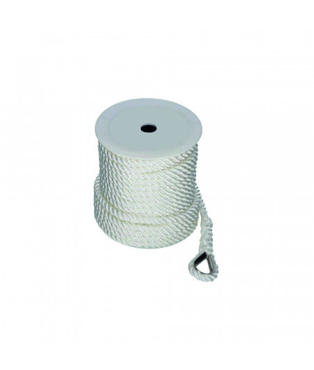 Bosse de mouillage avec cosse inox 14mm - 50m