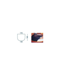 MARINE BUSINESS Drap housse Lg 190 x 140/170 cm - bleu