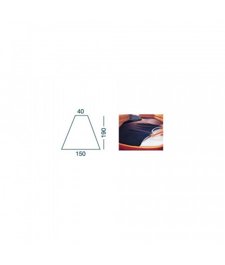 MARINE BUSINESS Drap housse Lg 190 x 150/40 cm - bleu