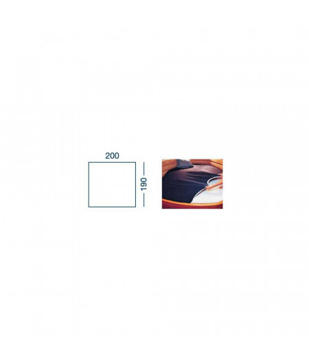 MARINE BUSINESS Drap housse Lg 190 x l 200 cm - bleu