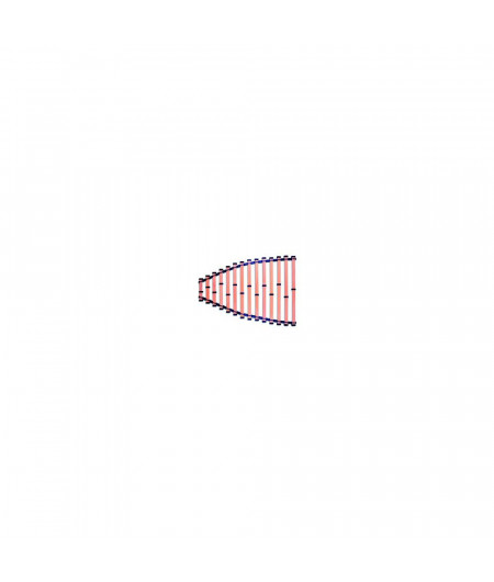 BEDFLEX Sommier à lattes 140x200cm - lattes 10mm