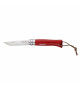 OPINEL Couteau baroudeur n°08 rouge