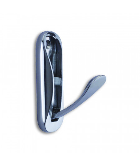 FORESTI Patère repliable laiton chromé 75mm - VRAC -