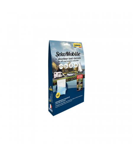 SEKO Absorbeur d'humidité Seko Mobile 150g, les 2