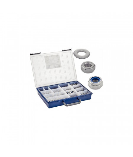 MARINOX  Coffret écrou, écrou frein et rondelle Inox A4