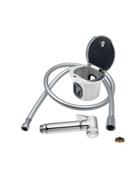 TREM Boitier encastrable inox + douchette + tuyau 2,5m