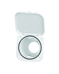 NUOVA RADE Boîte blanche et carrée pour douche