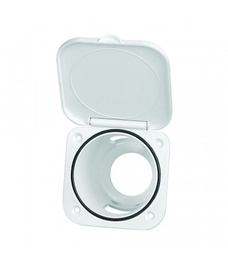 NUOVA RADE Boîte blanche et carrée pour douche