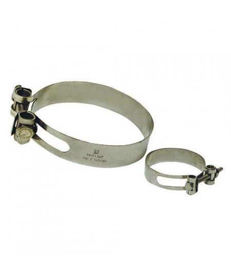 Collier inox heavy duty 110 à 118 mm