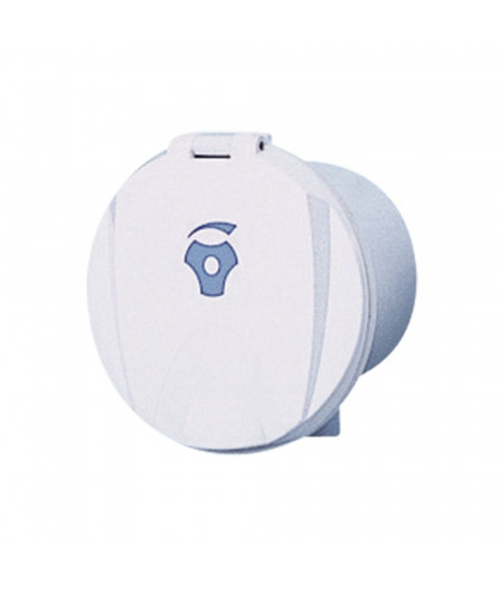 NUOVA RADE Boîte blanche et ronde pour robinet - mitigeur