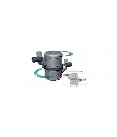 VETUS Waterlock NLP50 orientable
