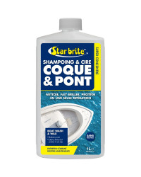 STAR BRITE Shampoing et cire coque et pont 1L