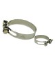 Collier inox heavy duty 74 à 82 mm